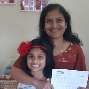 Swara Akula, and her Mother | SuperMaths