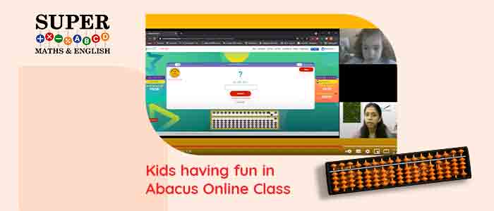 Kids Having Fun In Abacus Online Class