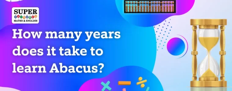 How many years does it take to learn abacus?