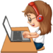 Girl-working - Supermaths