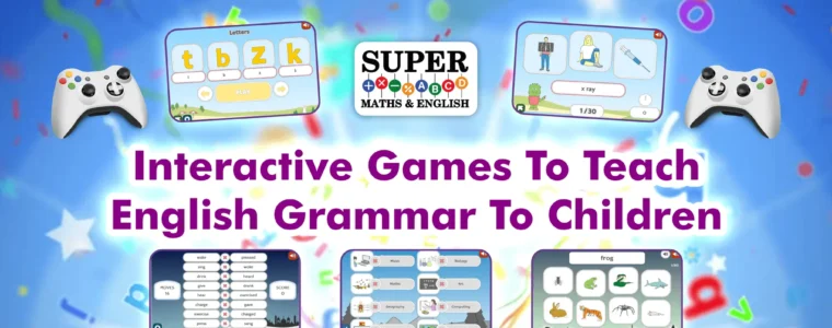 Interactive Games to Teach English Grammar to Children