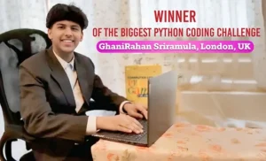 Winner of the Biggest Python Coding Challenge