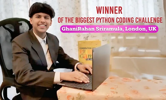 Winner of the Biggest Python Coding Challenge